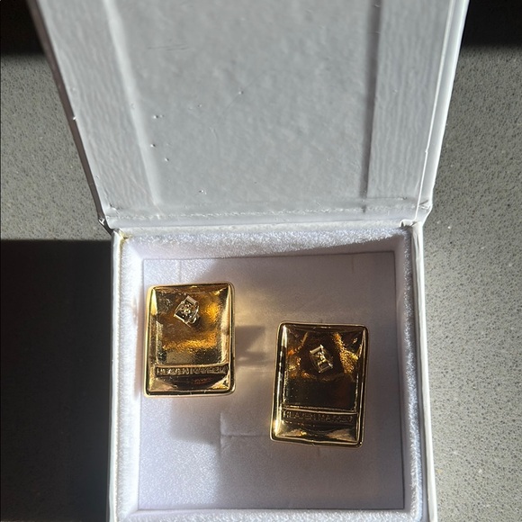 Heaven Mayhem Bar Gold earrings - Picture 5 of 6